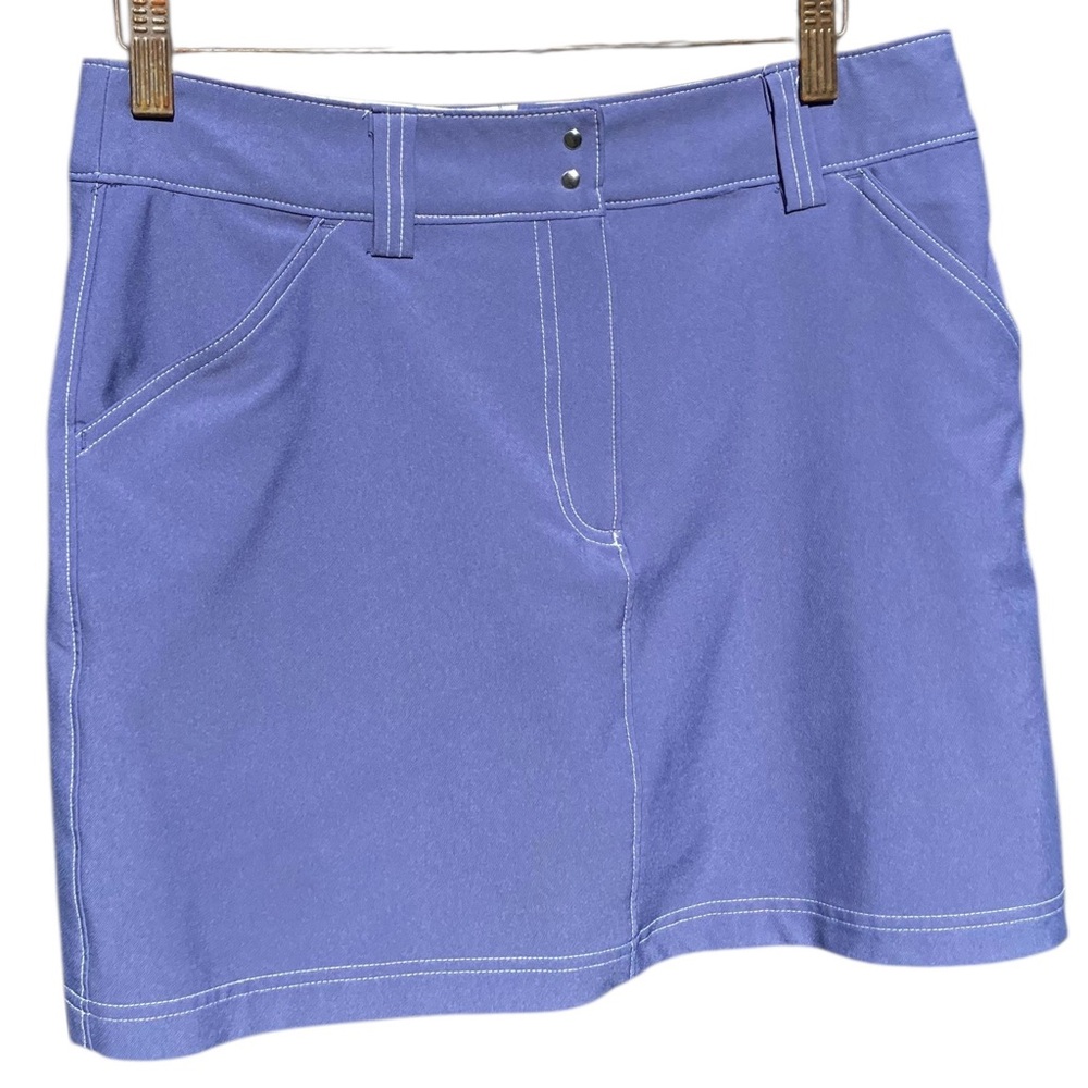 Tommy Armour‎ Dri-Logic Golf Skort Slate Blue Stretch, Size 6